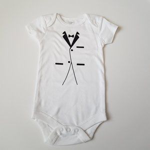 Suit Up Print Bodysuit